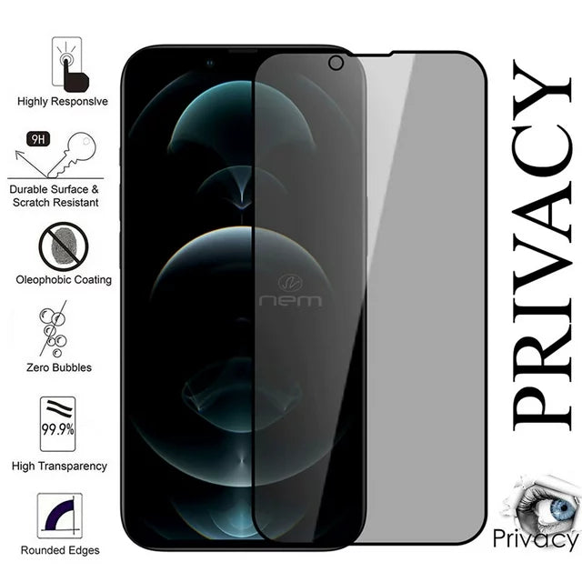 MATTE PRIVACY TEMPERED GLASS FOR IPHONE 17 PRO MAX