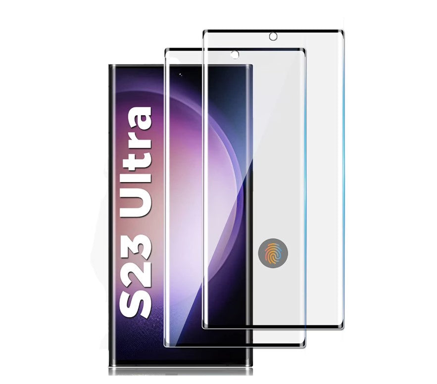 SAMSUNG GALAXY S23 ULTRA EDGE TO EDGE CLEAR TEMPERED GLASS