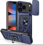 iPhone 17 Pro Max Shunjia Magnetic Ring Sliding Window Case