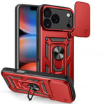 iPhone 17 Pro Max Shunjia Magnetic Ring Sliding Window Case