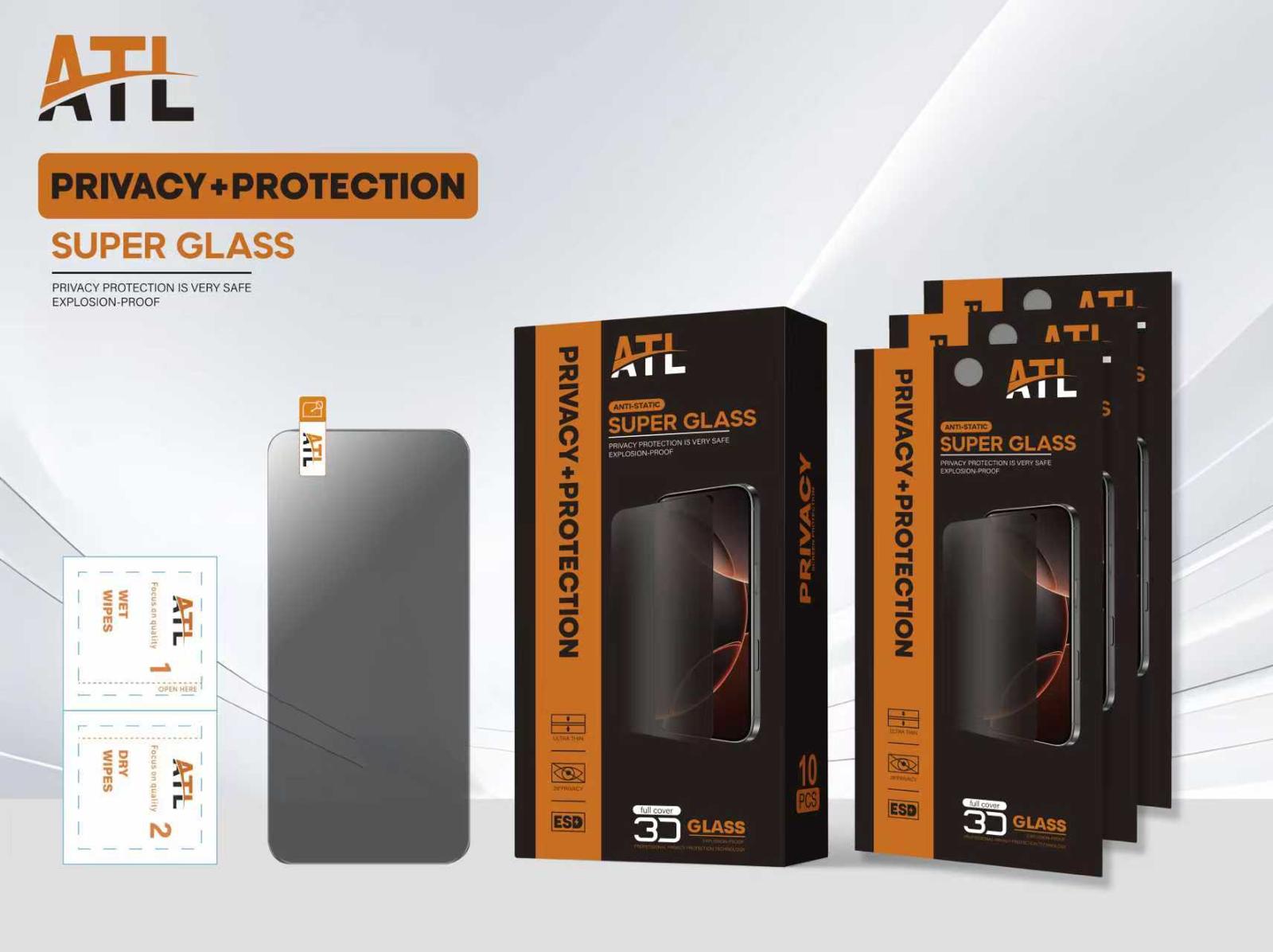 Samsung S24 Privacy Tempered Glass With Fingerprint