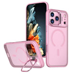 iPhone 17 Pro Max Matte Magnetic Case With Camera Kickstand