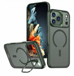 iPhone 17 Pro Max Matte Magnetic Case With Camera Kickstand