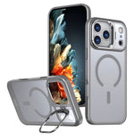 iPhone 17 Pro Max Matte Magnetic Case With Camera Kickstand