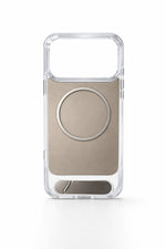 iPhone 17 Pro Max Clear Fusion Stand Case