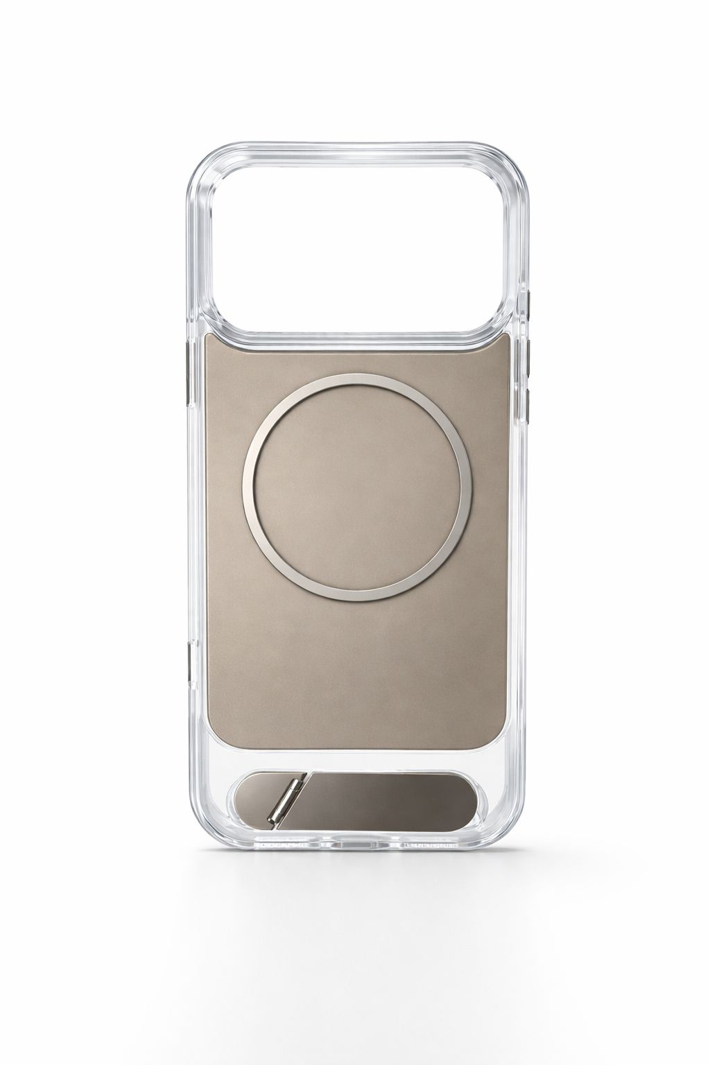 iPhone 17 Pro Max Clear Fusion Stand Case