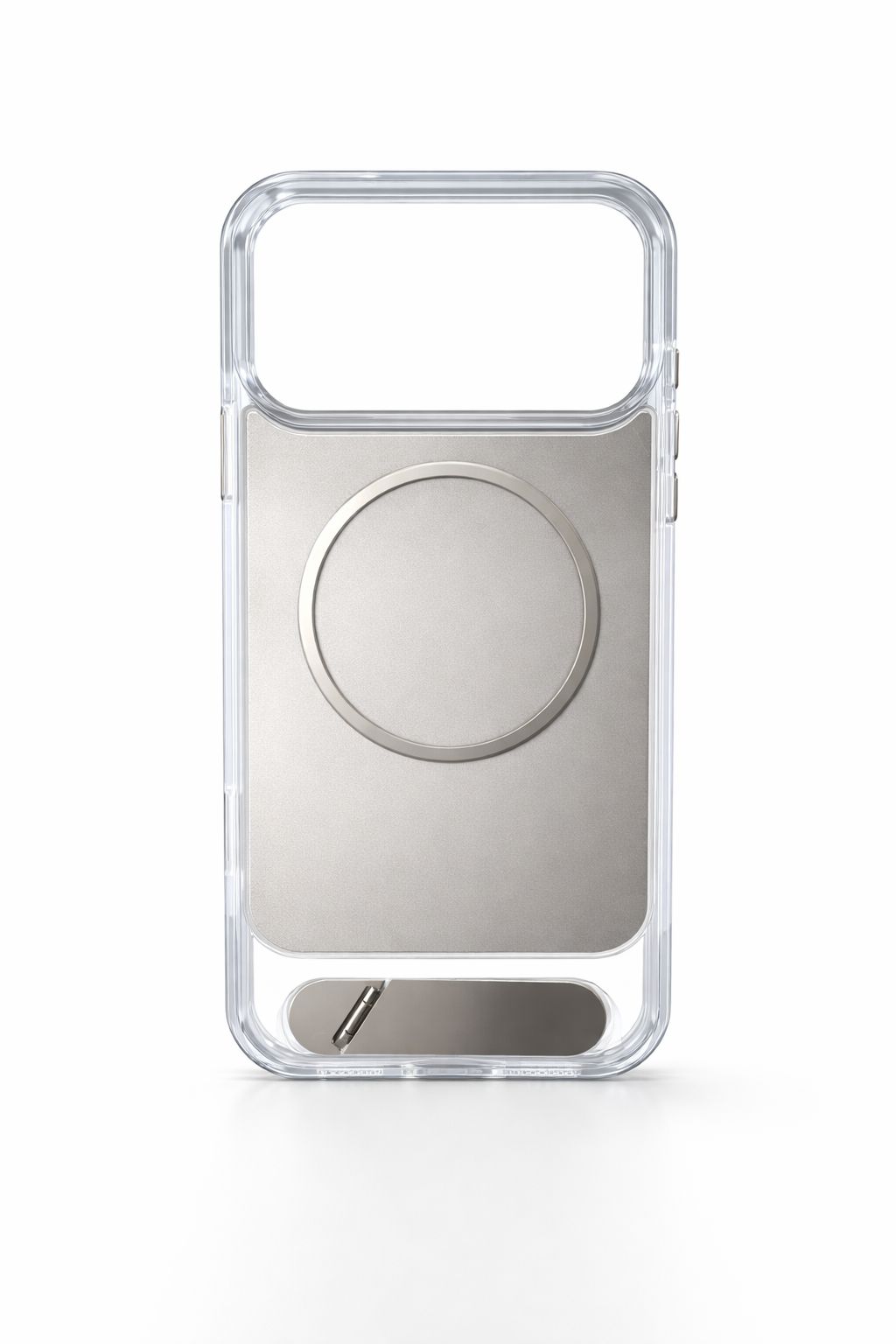 iPhone 17 Pro Max Clear Fusion Stand Case