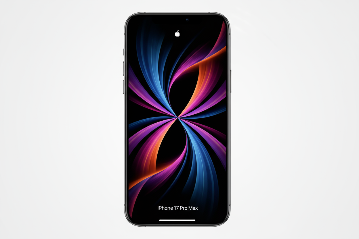 iphone 17 pro max front screen